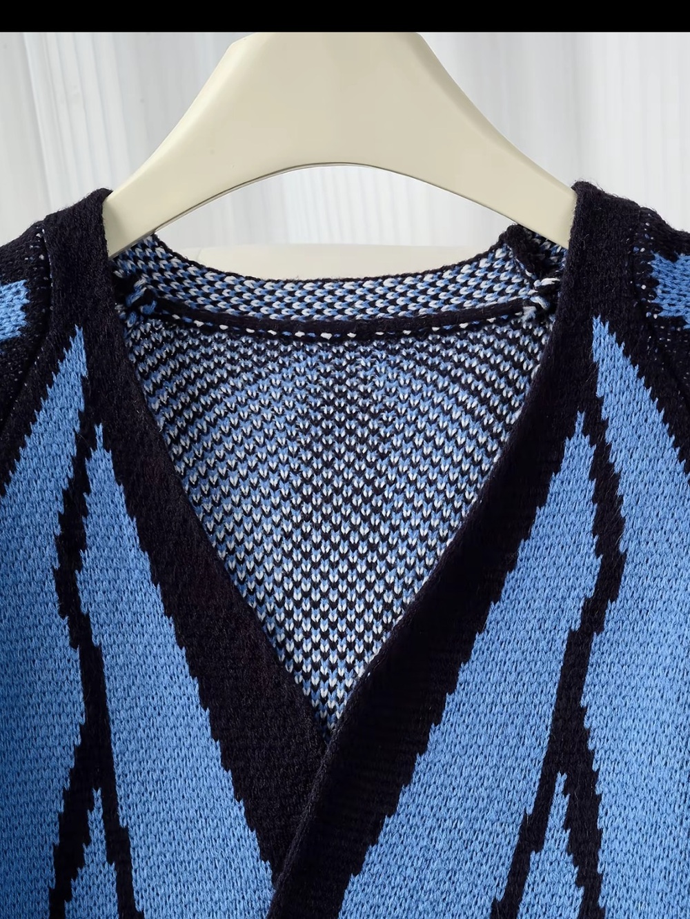 Morpho blue butterfly cardigan - Picture 5 of 8